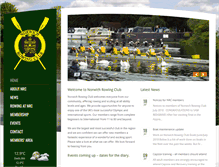 Tablet Screenshot of norwichrowingclub.co.uk